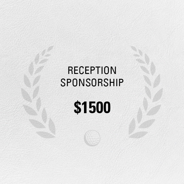 Reception Sponsorship - Golf Tournament